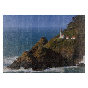 Lighthouses   Oregon Coast Lighthouse Cutting Board