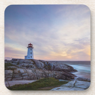 Lighthouses   Peggy's Cove Lighthouse Nova Scotia Coaster