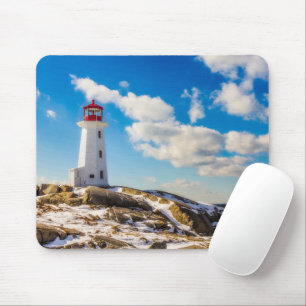 Lighthouses   Peggy's Cove Nova Scotia Mouse Pad