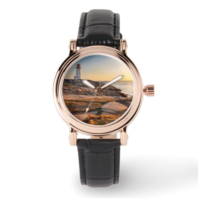 Lighthouses | Peggy's Cove Nova Scotia Watch (Front)