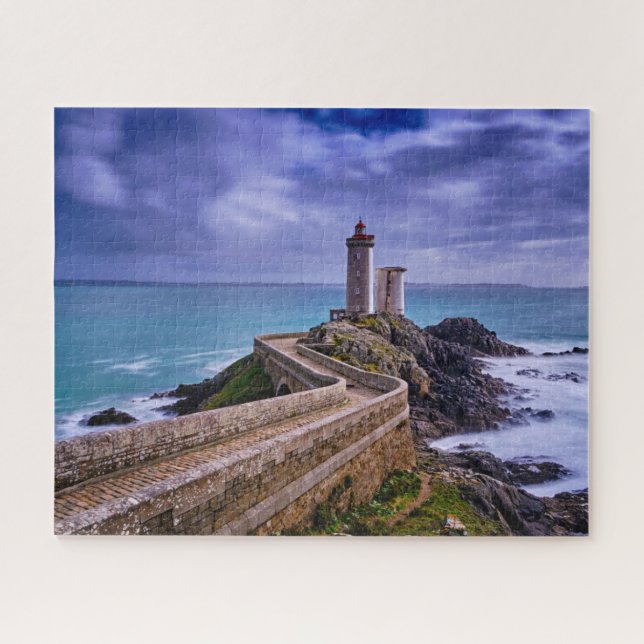 Lighthouses | Petit Minou Lighthouse France Jigsaw Puzzle (Horizontal)