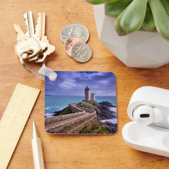 Lighthouses | Petit Minou Lighthouse France Keychain (Desk)