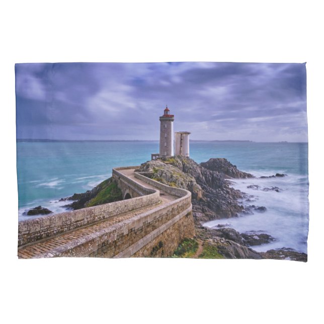 Lighthouses | Petit Minou Lighthouse France Pillowcase (Front)