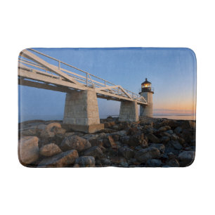 Lighthouses Port Clyde Maine Lighthouse Bath Mat
