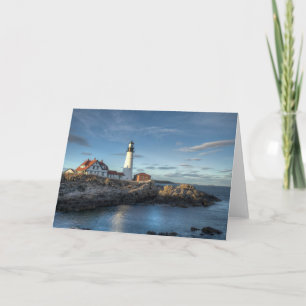 Lighthouses   Portland Head Light Lighthouse Card