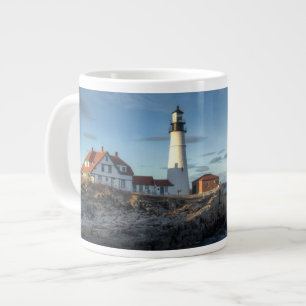 Lighthouses   Portland Head Light Lighthouse Large Coffee Mug