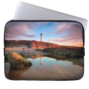 Lighthouses   Sea-Light Lossiemouth Scotland Laptop Sleeve