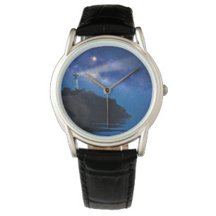 Lighthouses Starry Night Lighthouse Watch