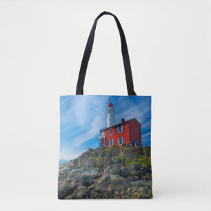 Lighthouses   Victoria Harbor Vancouver Island Tote Bag
