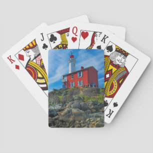 Lighthouses   Victoria Harbour Vancouver Island Playing Cards
