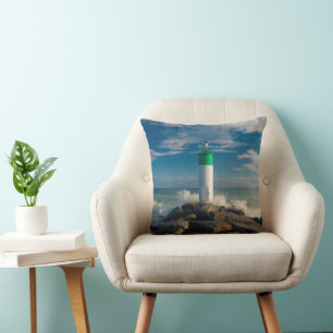 Lighthouses Wellington Ontario Canada Throw Pillow