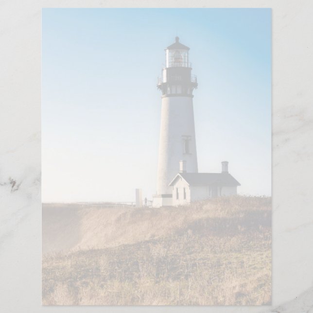Lighthouses | Yaquina Head Lighthouse Oregon (Front)