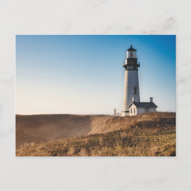 Lighthouses | Yaquina Head Lighthouse Oregon Postcard (Front)