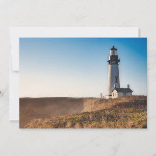 Lighthouses Yaquina Head Lighthouse Oregon Thank You Card