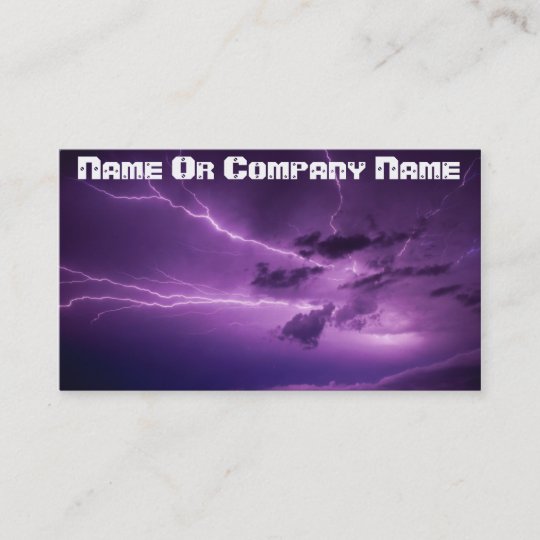 Lighting Business card Zazzle.ca