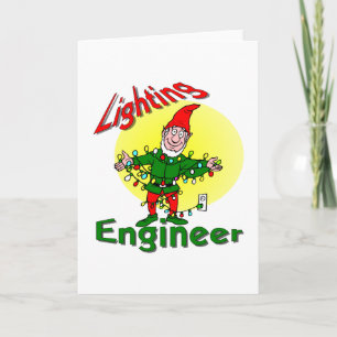 Lighting Engineer Holiday Card