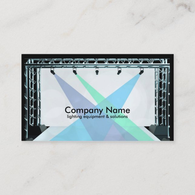 Lighting Equipment & Solutions Business Card (Front)