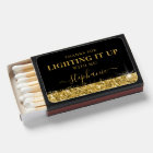 Lighting It Up Thank You Personalized Party Favour