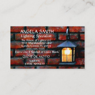 Lighting Specialist Business Card