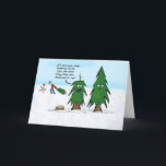 Lighting Strike Christmas Card<br><div class="desc">Here's to surviving the holidays!</div>