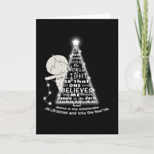 Lighting the Tree Card