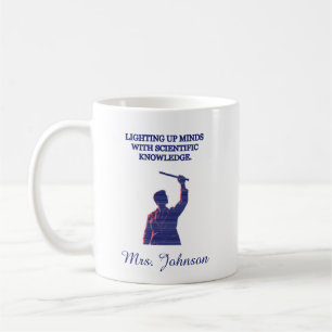Lighting Up Minds With Scientific Knowledge Design Coffee Mug