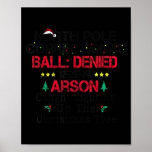 Lighting Up The Christmas Tree North Le Correction Poster