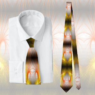 Lightning abstract - fractal tie