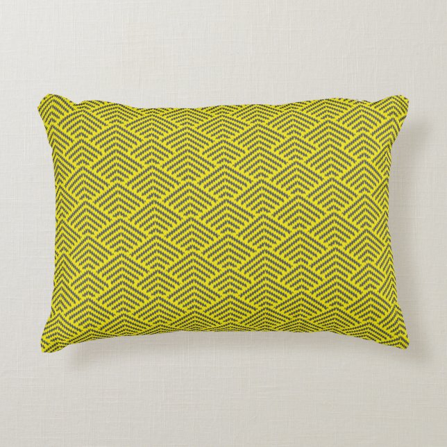 Lightning Arches Accent Pillow (Front)