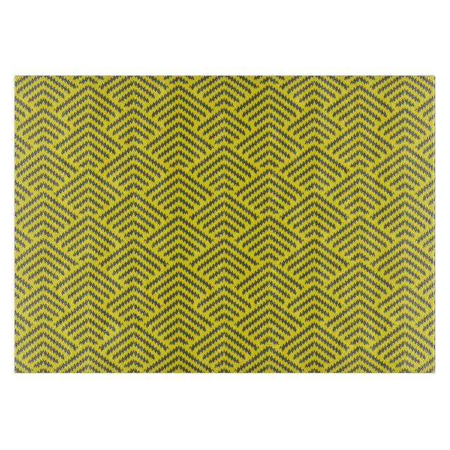 Lightning Arches Glass Cutting Board (Front)