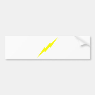 Lightning Bolt Bumper Sticker