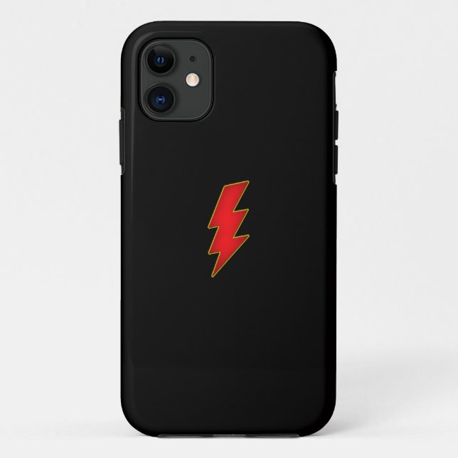 lightning bolt iphone case (Back)