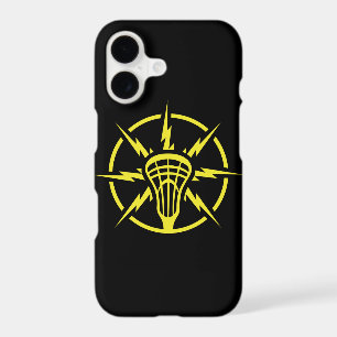 Lightning Bolt Lacrosse Stick iPhone Case