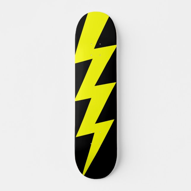 lightning bolt skateboard (Front)