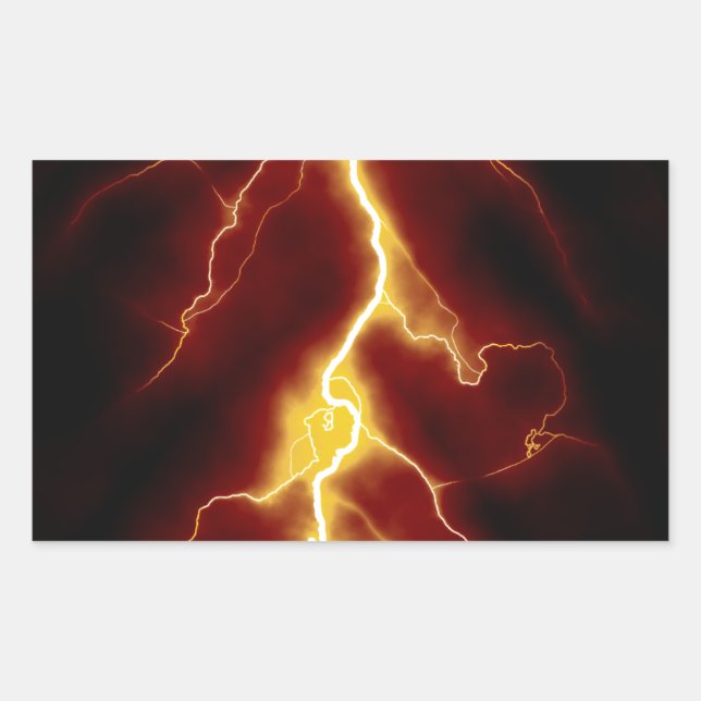 Lightning Bolt Sticker (Front)
