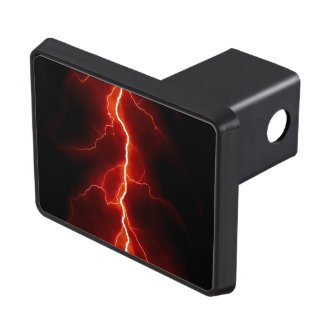 Lightning Bolt Trailer Hitch Cover