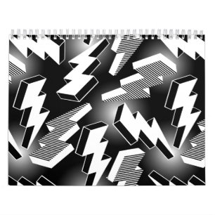 Lightning Bolts Calendar
