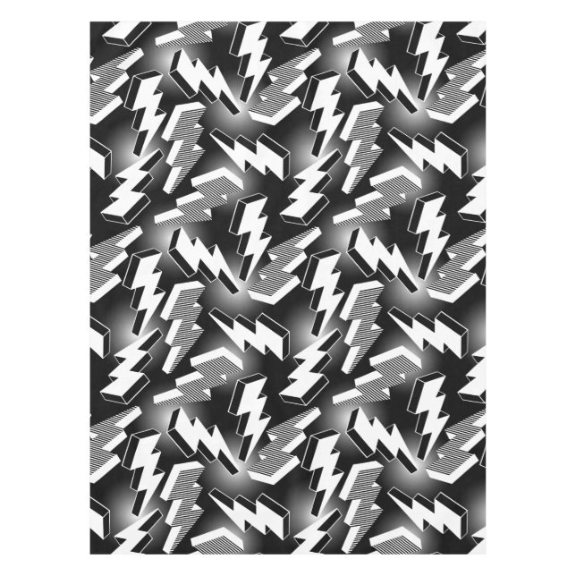Lightning Bolts Tablecloth (Front)