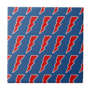 lightning bolts tile
