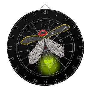 lightning bug flight lit dartboard