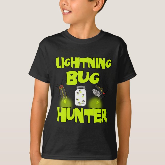 lightning bug hunter T-Shirt (Front)
