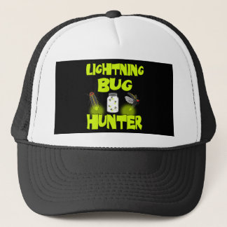 lightning bug hunter trucker hat