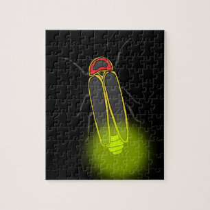 lightning bug lit jigsaw puzzle