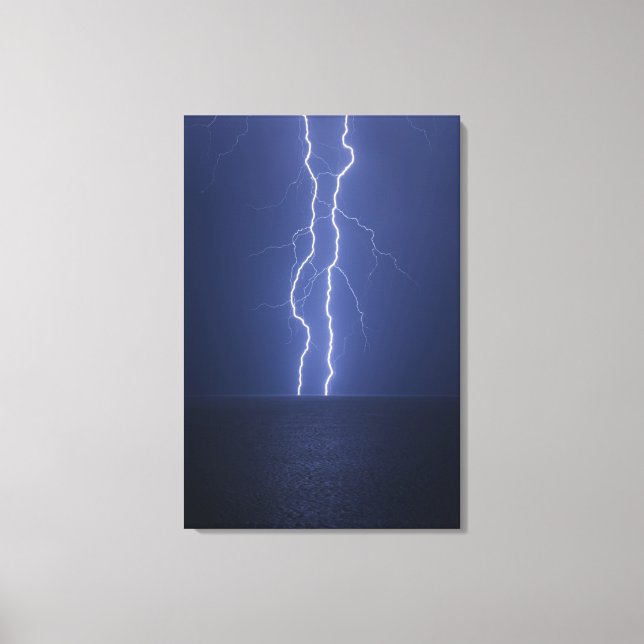 Lightning Canvas Print (Front)