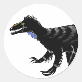 Lightning Claw small round sticker