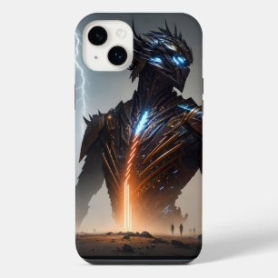 Lightning Cyborg Warrior iPhone 14 Plus Case