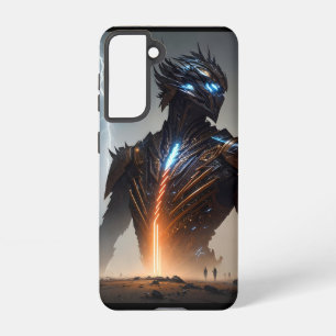 Lightning Cyborg Warrior Samsung Galaxy Case
