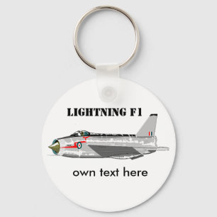Lightning F1 Keychain