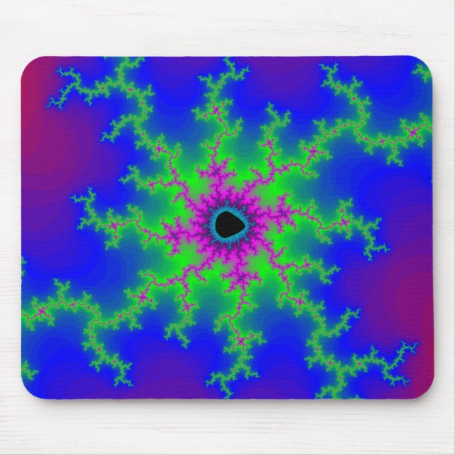 Lightning Fractal: Mouse Pad (Front)