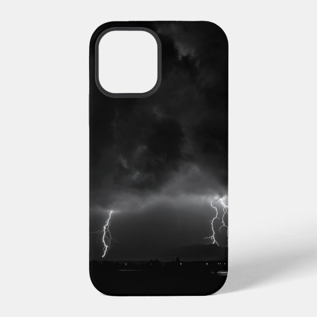 LIGHTNING ILLUSTRATION iPhone CASE (Back)